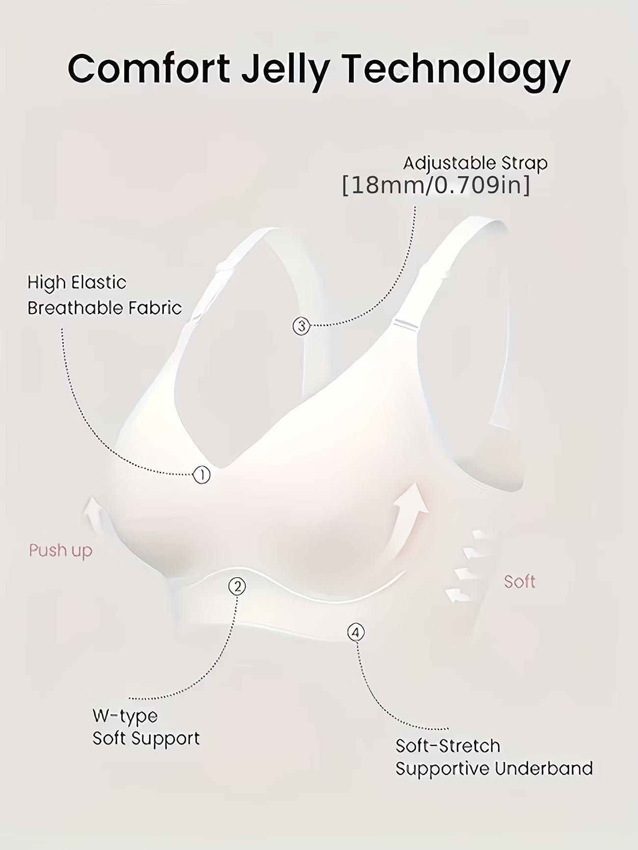 Women's Sports Bralette- WSB041