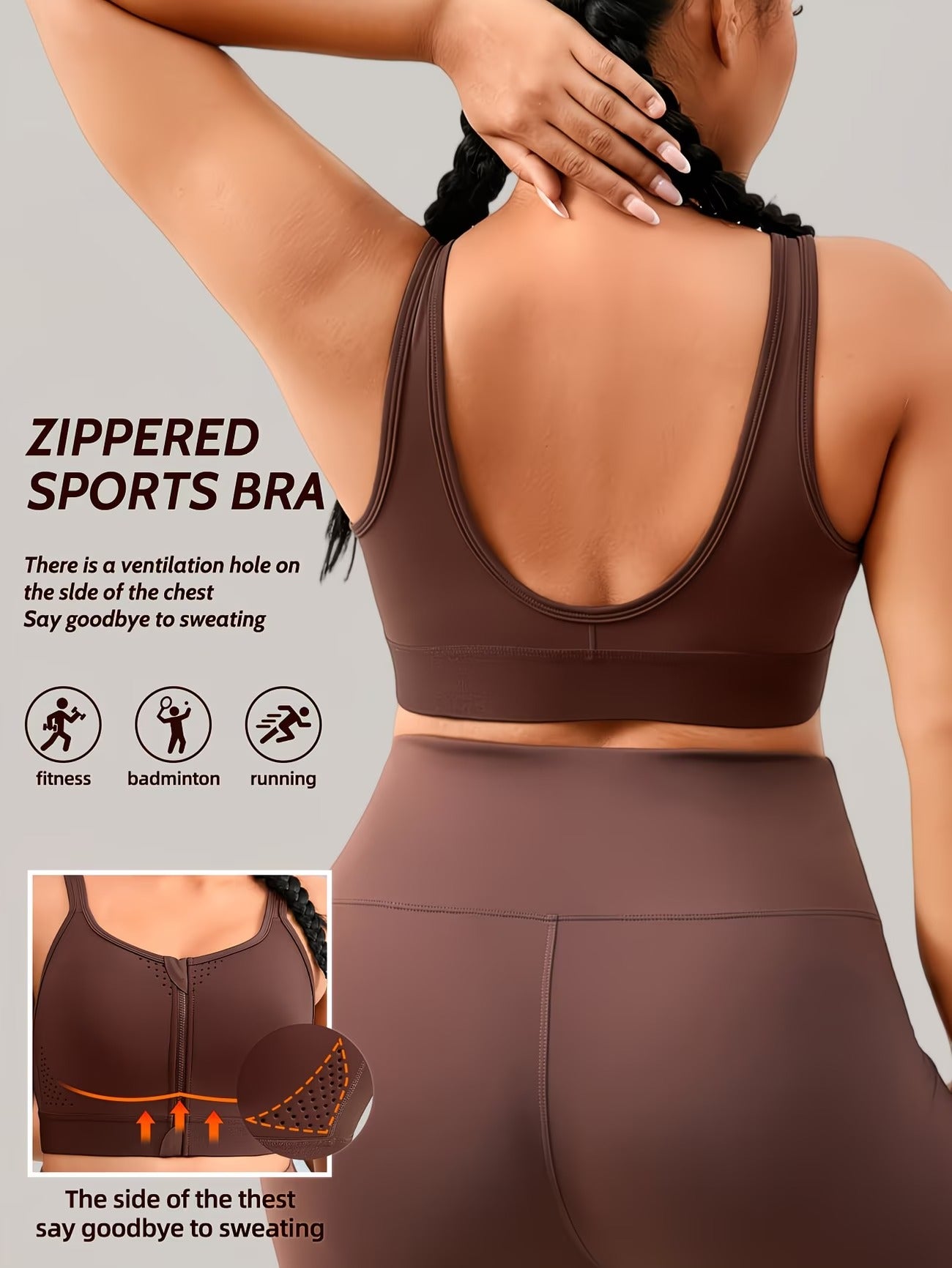 Women's Sports Bralette- WSB017