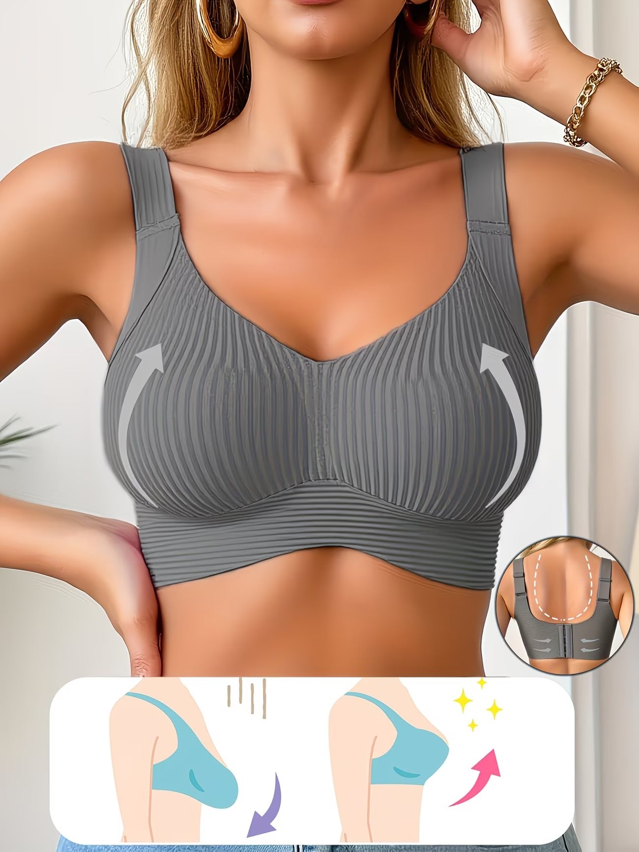 Women's Sports Bralette- WSB049