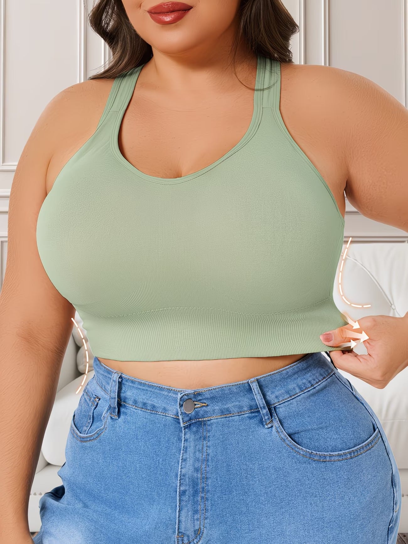 Women's Sports Bralette- WSB036