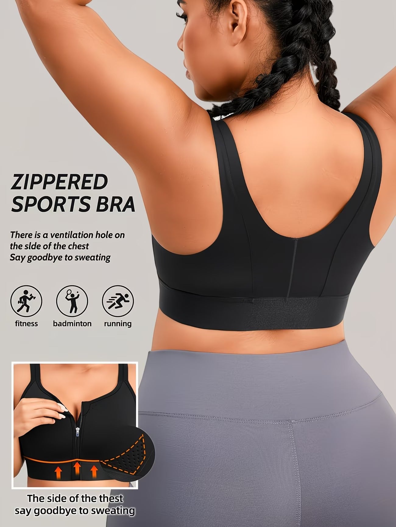 Women's Sports Bralette- WSB017