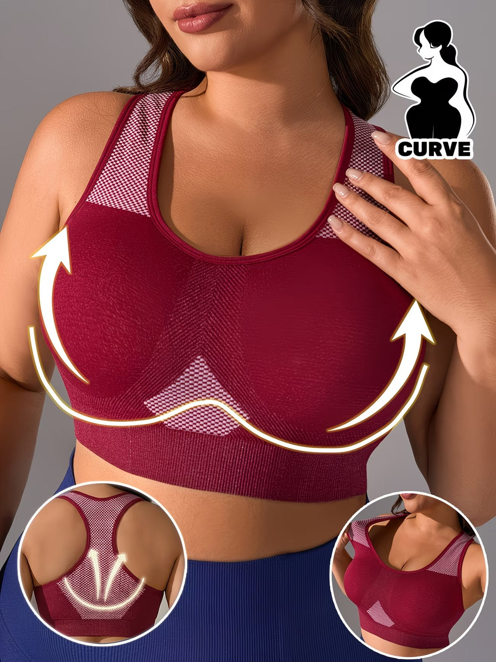 Women's Sports Bralette- WSB007