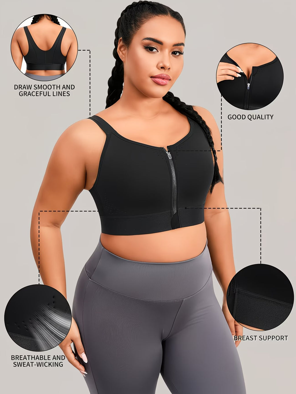 Women's Sports Bralette- WSB017